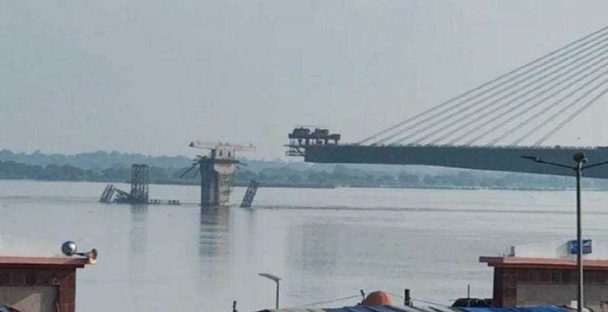 सुल्तानगंज-अगुवानी पुल का क्षतिग्रस्त हिस्सा ही नदी में समाया : बिहार सरकार